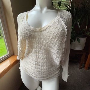 Free People Long Sleeve Knit Sweater